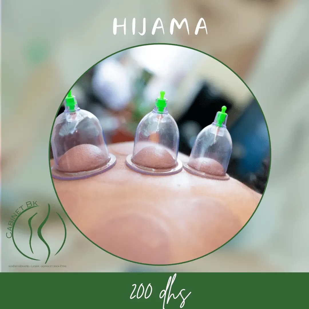 Hijama à Rabat pour détoxifier le corps, améliorer la circulation et soulager les douleurs – Cabinet BK