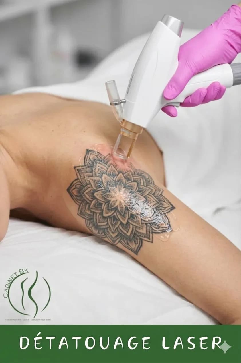 Détatouage laser à Rabat – Effacement de tatouage au Cabinet BK