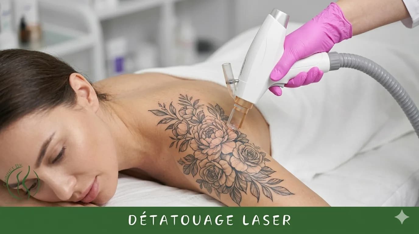 Détatouage laser à Rabat – Effacement de tatouage au Cabinet BK